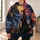 Halloween Witch Haunted Manor Autumn Night Scene for Seasonal Celebrations All-over Print Hoodie (Lightweight) - 6
