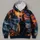 Halloween Witch Haunted Manor Autumn Night Scene for Seasonal Celebrations All-over Print Hoodie (Lightweight) - 4