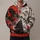 Crimson Samurai and Ink-Wash Clouds for Autumn Adventures and Bold Heritage Style All-over Print Hoodie (Lightweight) - 1