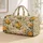 Golden Rose Botanicals for Romantic Coastal Escapes and Relaxed Resort Weekends Away Quilted Weekend Bag - 1
