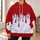 Crimson Drip Color Block for Bold Winter Streetwear and Casual Everyday Layering All-over Print Hoodie (Lightweight) - 6
