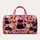 Pink Halloween Cats, Ghosts and Pumpkins for Spooky Autumn Getaways and Fall Festivities Quilted Weekend Bag - 6