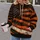 Wavy Orange And Black Flag With Vintage Script For Commute And Outdoor Casual Wear All-over Print Hoodie (Lightweight) - 2