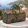 Desert Cactus and Wildflower Scenery for Sunny Beach Trips and Easy Weekend Getaways Quilted Weekend Bag - 5