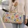 Coastal Wildflowers for Relaxed Weekend Getaways and Sunny Resort Escapes Quilted Weekend Bag - 2