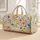 Coastal Wildflowers for Relaxed Weekend Getaways and Sunny Resort Escapes Quilted Weekend Bag - 1