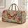 Boho Butterflies and Wildflowers for Sunny Weekend Escapes and Relaxed Beach Getaways Quilted Weekend Bag - 1