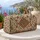 Terracotta Boho Medallions for Beach Getaways, Weekend Escapes and Relaxed Travel Quilted Weekend Bag - 5