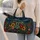 Bohemian Roses, Sunflowers and Moonlit Mountains for Beach and Camping Getaways Quilted Weekend Bag - 2