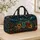 Bohemian Roses, Sunflowers and Moonlit Mountains for Beach and Camping Getaways Quilted Weekend Bag - 4