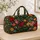 Lush Garden Blooms for Coastal Getaways and Relaxed Weekend Escapes in Every Season Quilted Weekend Bag - 4
