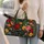 Lush Garden Blooms for Coastal Getaways and Relaxed Weekend Escapes in Every Season Quilted Weekend Bag - 2
