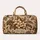 Sepia Tropical Palm And Plumeria For Coastal Getaways And Relaxed Resort Escapes Quilted Weekend Bag - 6