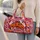 Whimsical Halloween Pumpkins and Ghosts for Spooky Seasonal Getaways and Autumn Trips Quilted Weekend Bag - 2