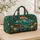 Bohemian Mountain Rainbow and Wildflowers for Road Trips, Camping and Beach Escapes Quilted Weekend Bag - 4