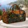 Rustic Cabin, Pine Forest And Mountain Sunset For Camping And Weekend Getaways Outdoors Quilted Weekend Bag - 5