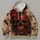 Gothic Crimson Skull and Roses for Concert Nights and Alternative Streetwear Fans All-over Print Hoodie (Lightweight) - 4