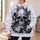 Skull, Playing Cards And Dice For Casino Nights And Everyday Alternative Style All-over Print Hoodie (Lightweight) - 6