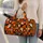 Halloween Skull And Pumpkin Faces For Spooky Seasonal Travel And Weekend Getaways Quilted Weekend Bag - 2