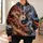 Twin Dragon Yin Yang Art for Festivals and Everyday Wear, Asian Mythic Style All-over Print Hoodie (Lightweight) - 6