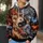 Twin Dragon Yin Yang Art for Festivals and Everyday Wear, Asian Mythic Style All-over Print Hoodie (Lightweight) - 5
