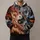 Twin Dragon Yin Yang Art for Festivals and Everyday Wear, Asian Mythic Style All-over Print Hoodie (Lightweight) - 1