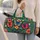Tropical Butterflies and Wildflowers for Colorful Summer Getaways and Beach Escapes Quilted Weekend Bag - 2