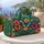 Tropical Butterflies and Wildflowers for Colorful Summer Getaways and Beach Escapes Quilted Weekend Bag - 5