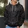 Dark Tactical Armored Soldier Outfit for Halloween Parties and Cosplay Groups All-over Print Hoodie (Lightweight) - 5