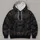 Dark Tactical Armored Soldier Outfit for Halloween Parties and Cosplay Groups All-over Print Hoodie (Lightweight) - 4