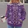 Purple Lace-Up Princess Bodice for Halloween Fairytale Costume Parties All-over Print Hoodie (Lightweight) - 2
