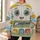 Friendly Toy Face Costume with Colorful Number Patches for Halloween Parties All-over Print Hoodie (Lightweight) - 6