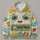 Friendly Toy Face Costume with Colorful Number Patches for Halloween Parties All-over Print Hoodie (Lightweight) - 4