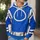 Blue And White Retro Superhero Suit Style For Comic Fans And Cosplay Events Conventions All-over Print Hoodie (Lightweight) - 5