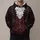 Gothic Vampire Vest Costume for Halloween Parties and Family Matching Celebrations All-over Print Hoodie (Lightweight) - 1