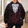 Gothic Vampire Vest Costume for Halloween Parties and Family Matching Celebrations All-over Print Hoodie (Lightweight) - 6