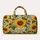 Golden Sunflowers and Green Leaves for Cheerful Camping, Beach Days, and Summer Travel Quilted Weekend Bag - 6
