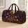 Haunted House Pumpkins and Bats for Halloween Travel and Autumn Getaways Quilted Weekend Bag - 1