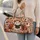 Bookish Ghosts and Pumpkins for Halloween Getaways and Cozy Autumn Weekends Quilted Weekend Bag - 2