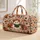 Bookish Ghosts and Pumpkins for Halloween Getaways and Cozy Autumn Weekends Quilted Weekend Bag - 1