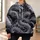 Silver Coiling Dragon Beneath a Starry Sky for Fantasy Nights and Bold Everyday Style All-over Print Hoodie (Lightweight) - 6