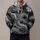 Silver Coiling Dragon Beneath a Starry Sky for Fantasy Nights and Bold Everyday Style All-over Print Hoodie (Lightweight) - 1