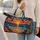 Tropical Sunset Ocean Waves for Beach Holidays and Coastal Weekend Getaways Quilted Weekend Bag - 2