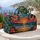 Tropical Sunset Ocean Waves for Beach Holidays and Coastal Weekend Getaways Quilted Weekend Bag - 5