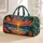 Tropical Sunset Ocean Waves for Beach Holidays and Coastal Weekend Getaways Quilted Weekend Bag - 1
