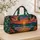 Tropical Sunset Ocean Waves for Beach Holidays and Coastal Weekend Getaways Quilted Weekend Bag - 4