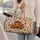 Halloween Pumpkin Candy Stars for Spooky Autumn Getaways and Festive Seasonal Travel Quilted Weekend Bag - 2