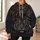 Dark Dragon And Tiger Kings For Halloween Nights And Bold Fantasy Fans Who Love Mythic Battles All-over Print Hoodie (Lightweight) - 6