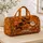 Cute Halloween Pumpkins, Ghosts and Cats for Spooky Autumn Getaways and Fall Adventures Quilted Weekend Bag - 4