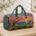 Cherry Blossom Meadow Sunset for Spring Getaways, Beach Escapes and Leisure Days Quilted Weekend Bag - 4